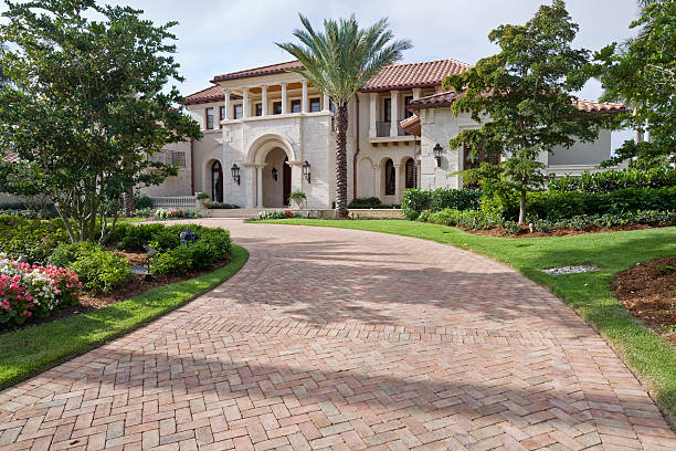 Cobblestone Driveway Pavers in La Joya, TX